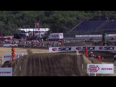 MXGP of Germany 2013 - Tommy Searle vs Clement Desalle - Motocross