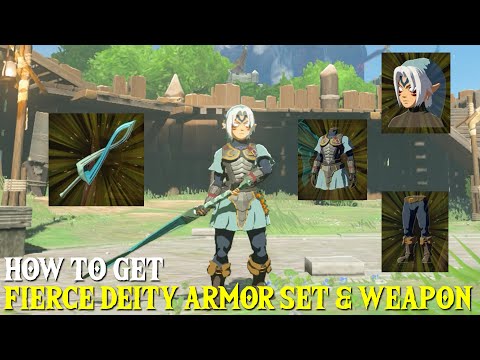 How To Get The Fierce Deity Armor Set & Weapon - The Legend of Zelda: Tears of the Kingdom