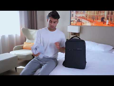 Рюкзак Mark Ryden Grant 2.0: водонепроницаемый, 15.6", YKK, крепеж на чемодан, черный - фото 1 - id-p2126983852