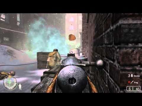 Call of Duty 2 Walkthrough HD Part 4 (Level 3 - Repairing the Wire) Veteran Difficulty