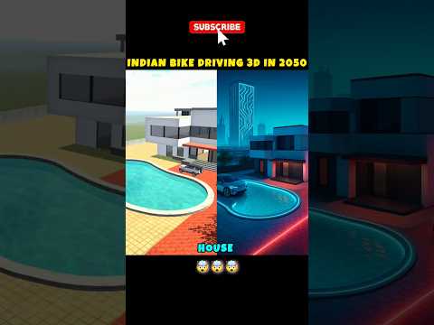 Indian Bike Driving 3D Game In 2050 🤯 #shorts #gaming #ibd3d #gta #future