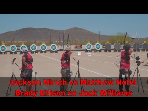 Jackson Mirich vs Matthew Nofel and Brady Ellison vs Jack Williams Semi Final Arizona Cup 2025