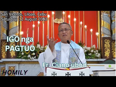 Fr. Ciano Ubod Homily - Unsay atong Mahimo kung Tinud-anay ang Pagtuo?