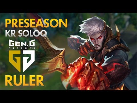 Preseason: Gen.G Ruler - Varus Bot Lane - KDA 13/2/7