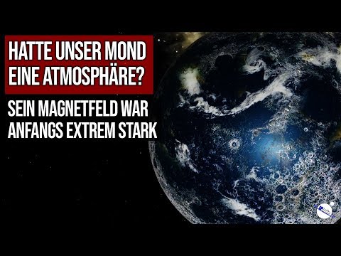Did our moon have an atmosphere for a long time? - Magnetic field was extremely strong