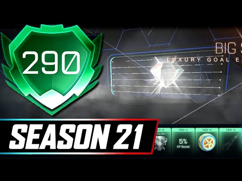 ROCKET PASS SEASON 21: ALL TIERS 1 - 290 (done in 10 days)