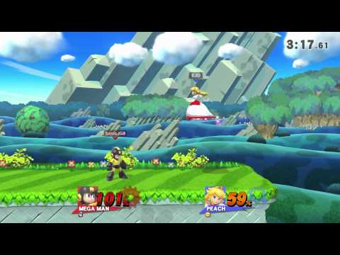 Super Smash Bros. Wii U: For Glory Match #104 (Mega Man) [1080 HD]