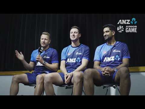 Did the BLACKCAPS play other sports? | Kōrero with the BLACKCAPS Episode 4 | ANZ Junior Game