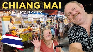 BEST NIGHT MARKET in Chiang Mai Thailand 2023