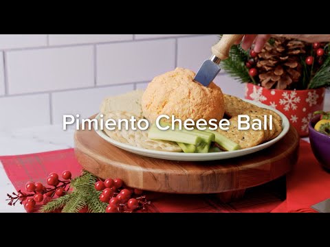 Pimiento Cheese Ball - Quick & Easy Holiday Appetizer Recipe | Big Y Dig In
