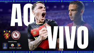 SPORT X JACUIPENSE AO VIVO com IMAGENS | COPA DO NORDESTE 2026 | 24.03.26