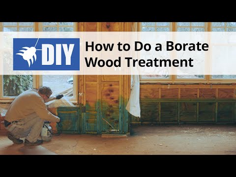  How to do a Borate Wood Treatment Video 