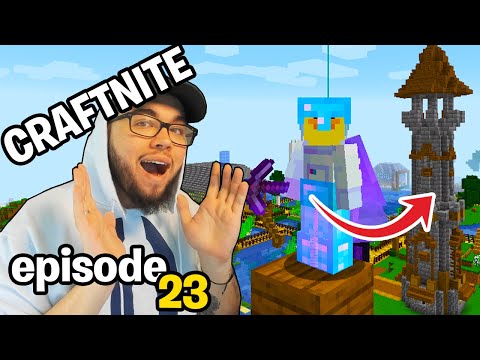 Craftnite: STARTING NEW MEGA BASE IN CRAFTNITE! - Episode #23