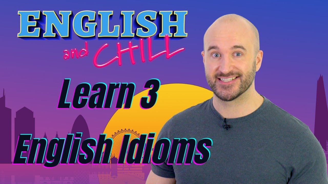 3 English IDIOMS about COOL PEOPLE! (LIVE)