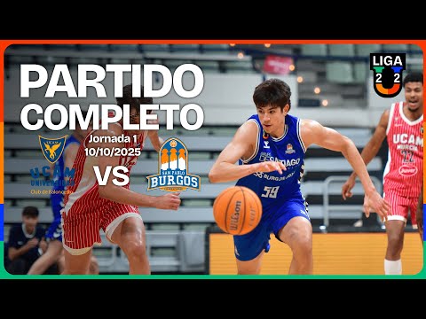 Partido completo:UCAM Murcia-Burgos Grupo de Santiago | Grupo B | Liga U 2025-26