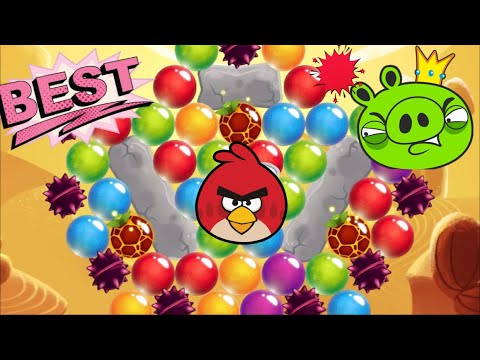AB POP Angry Birds Level 200-201 game play hard level Win Win with high score!