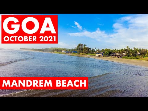 Mandrem Beach | Goa | October - 2021 | Goa Vlog | North Goa |