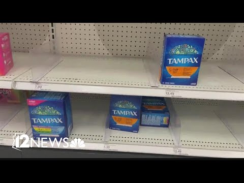 Tampon shortage more than an inconvenience, it's a health concern