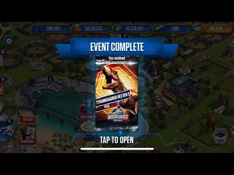 TYRANNOSAURUS REX GEN 2 PACK - JURASSIC WORLD THE GAME