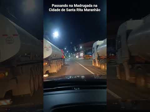 Passando na Madrugada na Cidade de Santa Rita Maranhão #love #80smusic
