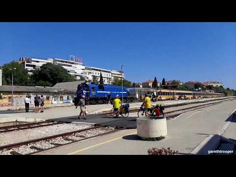 RegioJet train in Split, Croatia | RegioJet vlak iz Praga u Splitu