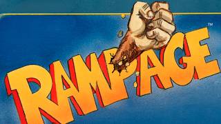 Rampage 1986 Arcade Live Flyer