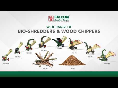 Stop Burning Garden Waste! 🌿 Falcon Bio-Shredder Makes Organic Mulch in Minutes