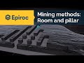 Room and pillar mining method - Epiroc