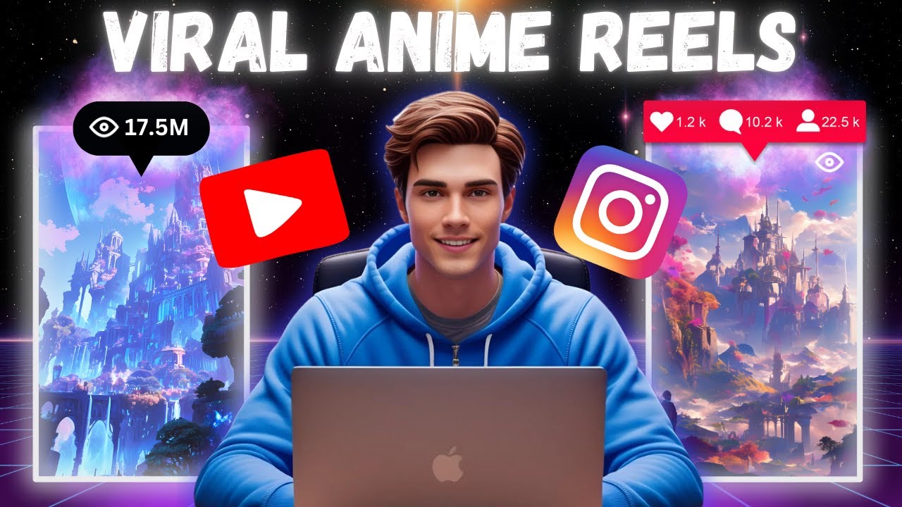 How I Make VIRAL AI Generated Anime Reels ($900/Day)