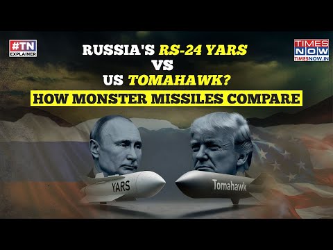 Russia's RS-24 YARS Response To US Tomahawk? How Monster Missiles Compare| Trump Vs Putin Showdown