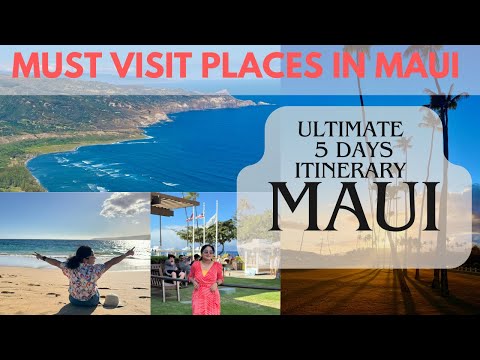 How to Spend 5 Epic Days in Maui | Full Travel Guide | Hawaii | Fun | Relax | Family @ShiviInUSA