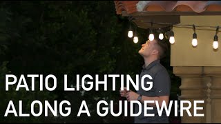 Installing Patio Lighting in Areas Without Structural Support