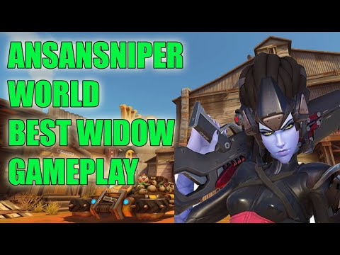 ANSANSNIPER RANK 3 WIDOWMAKER GAMEPLAY - TOP 500 OVERWATCH SEASON 24