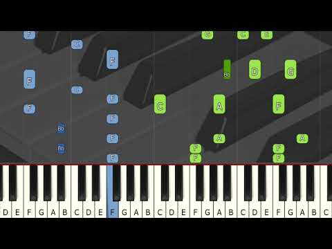 In My Blood Shawn Mendes | Piano Tutorial for Synthesia