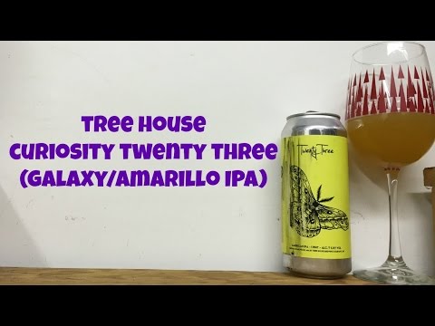 Tree House Curiosity 23 (Galaxy/Amarillo IPA) Review - Ep. #632