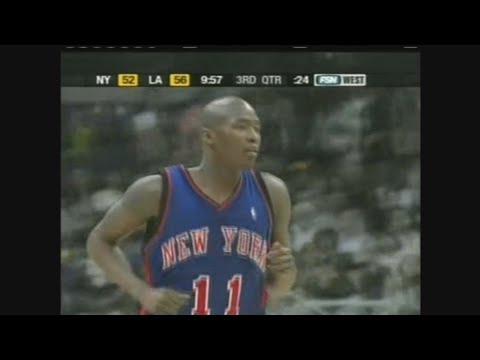 Jamal Crawford 16 Points 9 Ast @ Lakers, 2004-05.