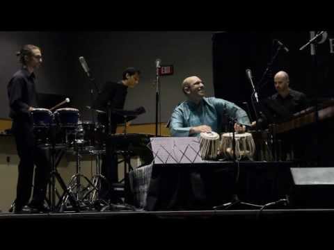 Payton MacDonald's 4th Concerto for Tabla and Percussion Quartet; Shawn Mativetsky, tabla solo