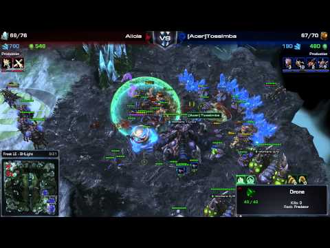 SC2 - Daily Masters - PvZ - Alicia vs Scarlett