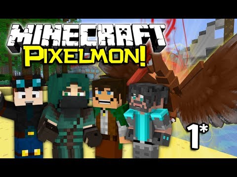 Minecraft PixelCore PIXELMON Let's Play! - Ep1 (It's Dangerous To Go Alone)