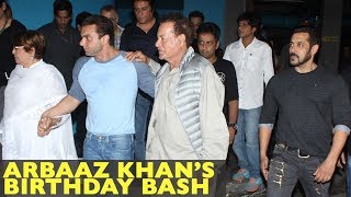 Salman Khan And FULL Family Come Together At Arbaaz Khan Birthday Bash