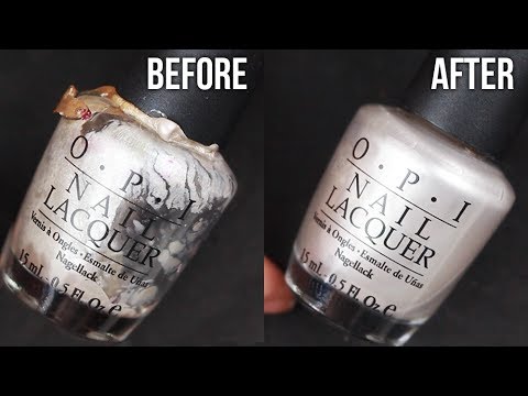 HOW TO RESTORE OLD NAIL POLISH (Nail Polish 101) || KELLI MARISSA