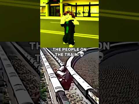 The people one the train be like: 💀😭