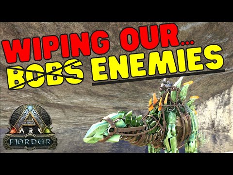 Stego Raiding Every Tribe We Can Find! | Ark Small Tribes Fjordur Ep 6