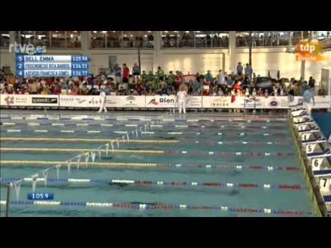 XVI Cto. de España Open Málaga 2015. Final B. 200 espalda Femenino.