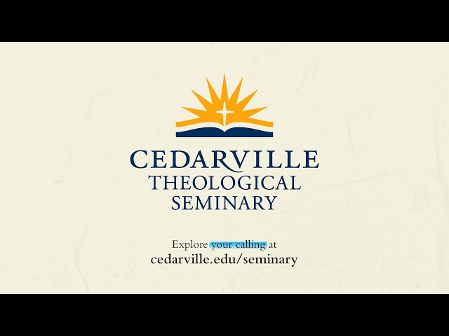 Thumbnail for video titled: Explore Your Calling at Cedarville Theological Seminary!