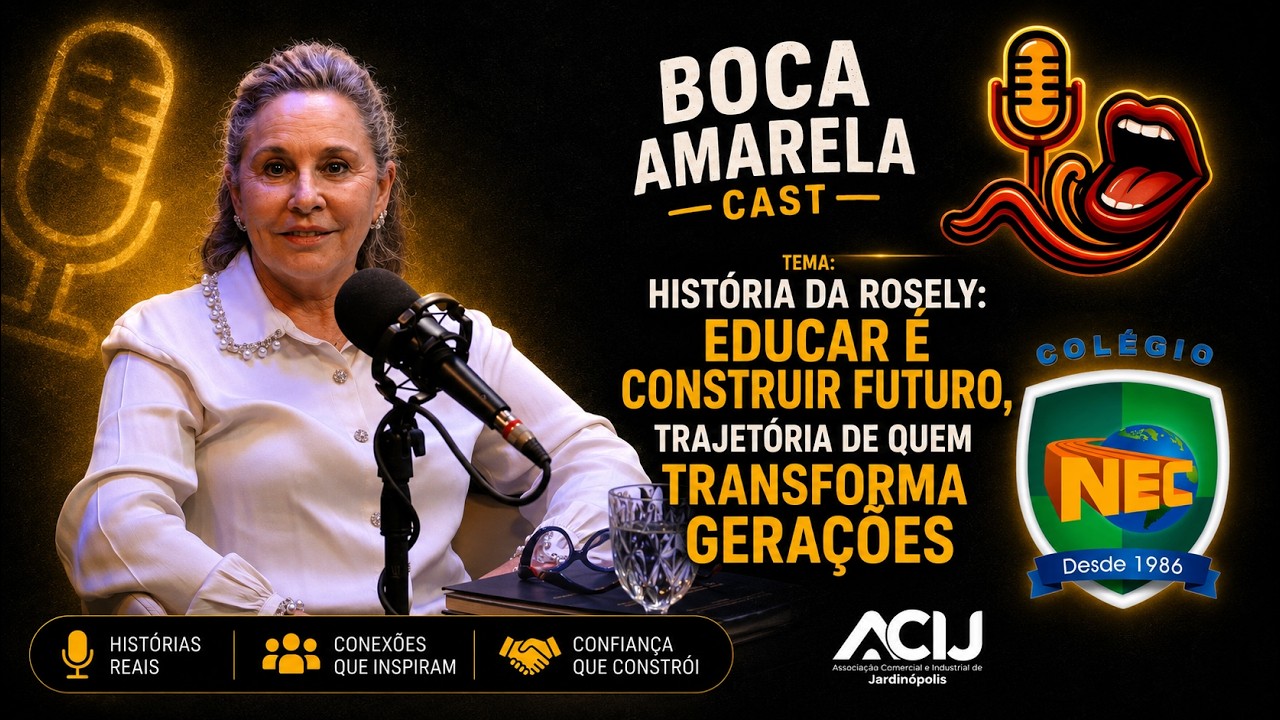 Episódio 2 - História da Rosely: educar é construir futuro e trajetória de quem transforma gerações