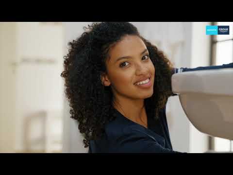 Grohe QuickFix Start - Umývadlová batéria s výpustom Push-Open, studený štart, chróm 23551002