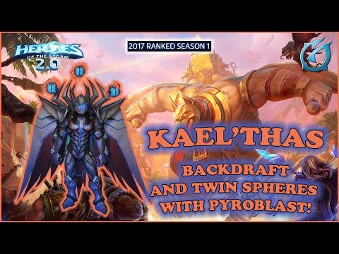 Grubby | Heroes of the Storm 2.0 - Kael'thas - Backdraft, Spheres & Pyro - HL 2017 - S1 - Sky Temple
