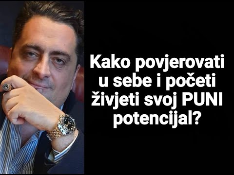 Dr Kenan Crnkic: Kako povjerovati u sebe i početi živjeti svoj puni potencijal?