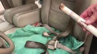 HOW To Clean SEAT BELTS Fast....Homemade DIY Tool